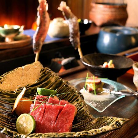 Ryori Ryokan Okuhida Sansoan Kyoya Takayama  Eksteriør billede