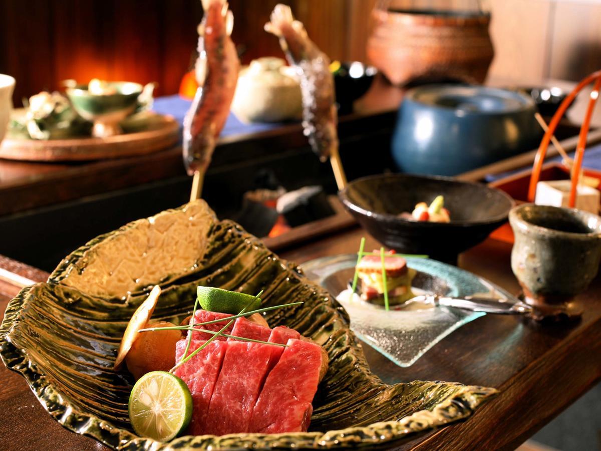 Ryori Ryokan Okuhida Sansoan Kyoya Takayama  Eksteriør billede