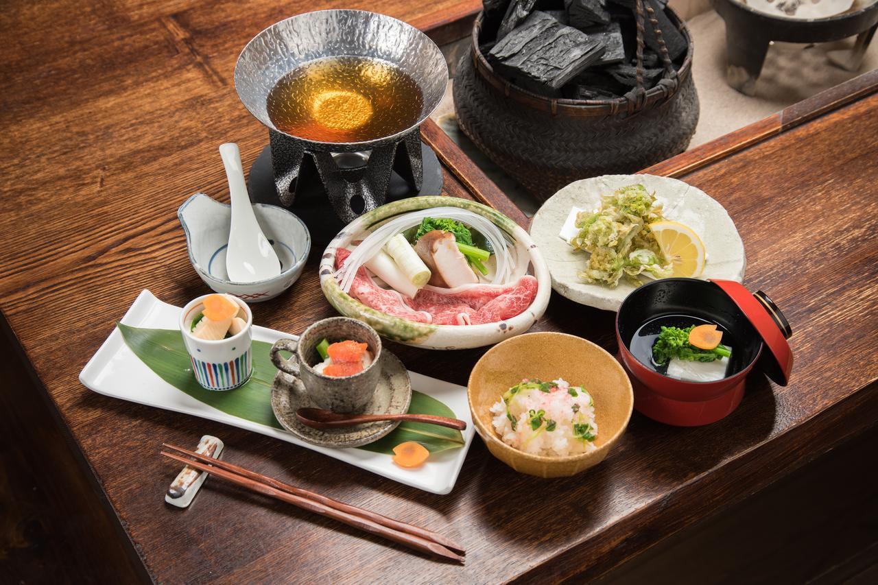 Ryori Ryokan Okuhida Sansoan Kyoya Takayama  Eksteriør billede